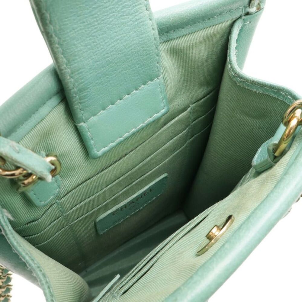 Chanel Tweed Leather 2way Shoulder Bag - Picture 6 of 9